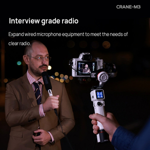 Zhiyun <span class=keywords><strong>Crane</strong></span> <span class=keywords><strong>M3</strong></span> Cámara estándar cardán estabilizador de mano para cámaras sin espejo Cámara de Acción de teléfono para Sony/Canon - Product Image 4