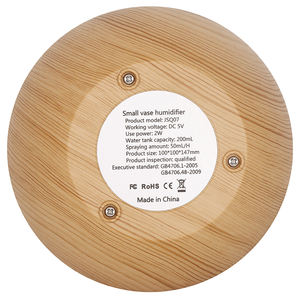 חכם אוטומטי אולטרה סאונד מפזר ווז עץ התבואה עיצוב 7-צבע הוביל פעולה שקטה humististat 1 שנה - Product Image 2