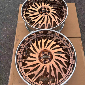 ล้อฟอร์จขอบ 26 นิ้ว ล้อเว้าขอบ 5x114.3 ล้อฟอร์จ Rucci ล้ออเมริกันฟอร์ซสีโรสโกลด์ - Product Image 2
