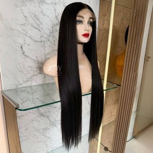 Perruques de cheveux humains soyeux et raides Extensions de cheveux humains perruques de cheveux vietnamiens bruts pour les femmes noires - Product Image 4