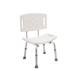 Chaise de douche pour salle de bain, en alliage d'aluminium, réglable en hauteur, pour personnes âgées, handicapées, femmes enceintes - Product Image 4