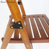 Vente en gros meilleur événement extérieur en bois chaise de jardin de camping pliable en bois naturel mariage en vente
