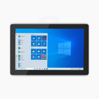 PC Panel OEM 10.1 Inci Core I3 I5 I7 Tahan Air IP65 Pemasangan di Dinding PC Industri untuk Terminal Layanan Mandiri