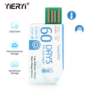 Disposable Cold Chain <strong>Temperature</strong> <strong>Data</strong> <strong>Logger</strong> - 10000 Groups Capacity <strong>USB</strong> Recorder for Pharmaceutical Storage - Product Image 2