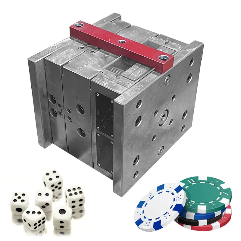 DIY Dice Injection Mold Production Chip Injection Mold Plastic Mold Case Customization of Chinese Manufacturers Polishing WT