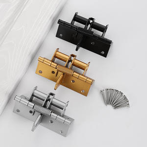 Bisagra de resorte de puerta Invisible de ángulo recto multifuncional automático de 4 pulgadas, herrajes para muebles de búfer de 90 grados - Product Image 4