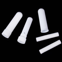Vente en gros de tube d'inhalateur nasal de forme carrée diffuseur d'aromathérapie d'huiles essentielles mèches de coton arôme de parfum en PP bâton vierge
