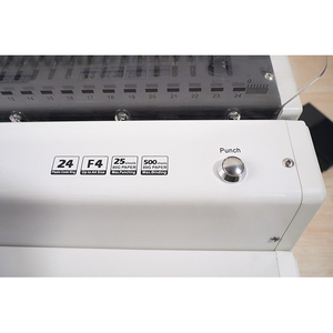 Garanzia di qualità CD600A ufficio professionale 24 Punch elettrico ufficio rilegatrice 450 fogli di carta macchina elettrica legante - Product Image 2