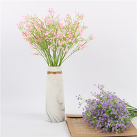 Gypsophila Artificielle Bébé Souffle Fleurs Bush Gypsophile Artificiel pour Mariage Décoration de Mariée