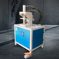 Presse hydraulique multifonctionnelle à haute productivité pour le poinçonnage/creuxage de tuyaux en acier à angle de 45 degrés (220V/380V)