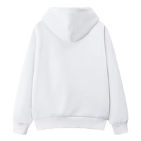Hoodie Unisex Kualitas Tinggi 100% Katun Ramah Lingkungan Label Bebas Cetak Sablon Polos Custom Bordir Timbul