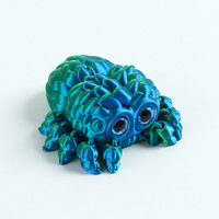 Juguete de Araña Impreso en 3D Verde Soñador, Hermosos Adornos Decorativos Desmontables, Material PLA Duradero, Servicio de Moldeo Incluido