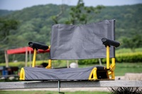 Hot Sale Chaise de Camping Pliante Légère et Compacte à bas Prix, Siège de Stade avec Connexion Bungee