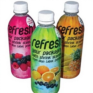 Wholesale Eco-Friendly Custom Printed Premium PVC Durable Shrink Sleeve <b>Labels</b> <b>for</b> Juice Bottles Full Body Wrap Packaging - Product Image 2