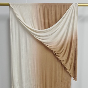 Voile musulman long en jersey léger, dégradé double face, respirant, protection solaire, nouvelle collection été, haute qualité, pour le marché international - Product Image 2