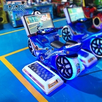 Simulateur électronique de jeu de moto d'arcade de moto d'amusement à jetons de vente chaude