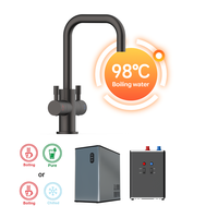 Robinet de sécurité enfant de qualité supérieure pour filtre à eau potable, purificateur d'eau sous évier pour eau bouillante