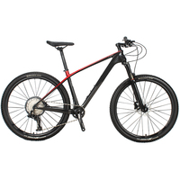 Juego de ruedas ligeras para adultos baratas al por mayor, manillar de aleación de 12 velocidades, bicicleta de montaña para jóvenes