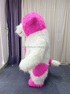 Disfraz <span class=keywords><strong>de</strong></span> <span class=keywords><strong>perro</strong></span> peludo para <span class=keywords><strong>Anime</strong></span> Walking Paradise Activities Chase Dog Mascot Costume Inflable 2M - Product Image 3