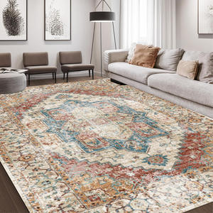 Tappeto Lavabile Pieghevole Lavabile in Lavatrice Tappeto per Soggiorno in Stile Americano Astratto - Product Image 3