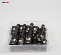 Jeu de tournevis à douilles magnétiques en acier 8 mm 5/16 po, adaptateur de douille hexagonale, embout de perçage, poseur de douilles, finition industrielle, bricolage, norme OEM DIN