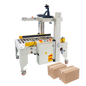 Small Random Auto Milk Case Carton Box Taping Sealing Machine Automatic