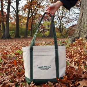 Sac fourre-tout personnalisé brodé en coton, sac en toile brodé à la main, sac en toile imprimé personnalisé, vide - Product Image 1