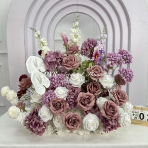 Fournisseur de mariage, personnalisation de la décoration florale pour l'allée, tapis de fleurs pour l'allée, fleurs réalistes pour la décoration d'événements de mariage - Product Image 6