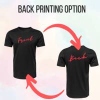 2025 Tiktok Tendances Article Conception Libre Logo Personnalisé Image Texte Photo Chemise Personnalisé Famille T-Shirt Meilleur Ami Cadeau Tee Shirt