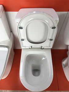 Giá Rẻ Châu Phi Nigeria WC Kéo Dài P S-trap Nhà Vệ Sinh Hai Mảnh Nhà Vệ Sinh Tiết Kiệm Nước Bằng Gốm Bồn Rửa Nước Thiết Kế Nhà Tắm Nhà Vệ Sinh - Product Image 4