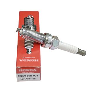 شمعة احتراق أصلية من الإيريديوم والبلاتينيوم عالية الجودة لمحرك هوندا أكورد وجاز وسيتي، قطعة غيار أصلية رقم 12290-59B-003 - Product Image 1