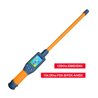 Módulo Lector de Etiquetas RFID para Animales de Largo Alcance, 125Khz ID, 134.2Khz LF HDX FDX-B, con Conectividad BT