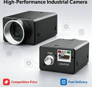 Caméra monochrome HIK ROBOT MV-CA017-10GM 1,7 MP POE GigE à monture C pour la logistique et l'inspection des pièces - Product Image 1