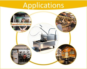 Chariot de filtration d'<span class=keywords><strong>huile</strong></span> mobile en acier inoxydable pour cuisine commerciale Chefwin, machine de filtration d'<span class=keywords><strong>huile</strong></span>, chariot de filtration d'<span class=keywords><strong>huile</strong></span> de 50 L pour <span class=keywords><strong>friteuse</strong></span> - Product Image 6