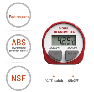 Fast Delivery Digital Kitchen Cooking <strong>Thermometer</strong> <strong>Safe</strong> Plastic BBQ <strong>Oven</strong> Tool for Household Meat Temperature Measurement Food Use - Product Image 4