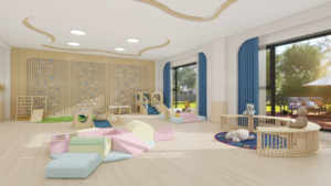 Монтессори-оборудование для сенсорной интеграции: деревянный, современный дизайн, прочный, экологичный, простой в сборке, для использования в помещении, игровой комплекс для школы - Product Image 2