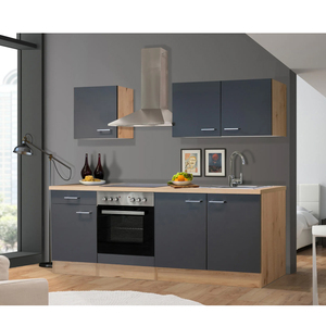 Modern Flat Pack Complete <strong>Kitchen</strong> <strong>Cabinet</strong> <strong>Small</strong> Single Wall Compact All in One Kitchenette for Tiny Home Apartment Hotel Office - Product Image 2