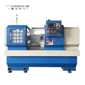 Ck6150 6140 6180 Gsk Torno CNC de 2 ejes Husillo de máquina Motor de cama horizontal Cojinete de engranajes Diámetro máximo de oscilación (MM) 558 - Product Image 1