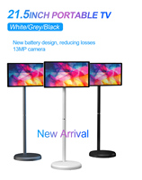 Televisor LED Inteligente de 21.5 Pulgadas FHD Personalizado de Fábrica OEM con Carcasa Blanca para Interfaz y Frecuencia de Actualización de 60Hz