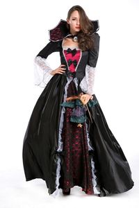 <span class=keywords><strong>Robe</strong></span> de <span class=keywords><strong>vampire</strong></span> royale gothique noire pour femmes Halloween Diablo Style <span class=keywords><strong>Vampire</strong></span> Cosplay Costume <span class=keywords><strong>robe</strong></span> de soirée - Product Image 2