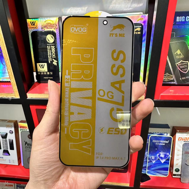 IT'S ME OG Privacy ESD Tempered Glass Screen Protector for iPhone 17 Pro Max Anti-spy Tempered Film for iPhone 16 15 14 13 12 11