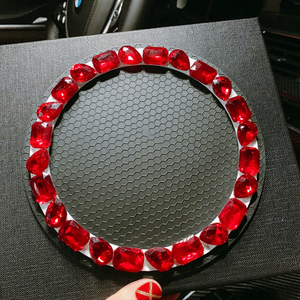 Ornement de voiture God of Wealth à énergie solaire, incrusté de diamants, tête oscillante, décoration de console centrale, fabriqué en Chine CDH-322 - Product Image 6
