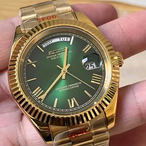 Reloj Seiko de 40 mm con Movimiento Japonés 8285 Modificado, Cristal de Zafiro, Fondo Transparente, Acero Inoxidable Presidencial, Puntero Decorativo - Product Image 4