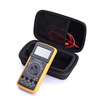 Étui de protection rigide en EVA personnalisé pour multimètre numérique, pochette à outils compacte