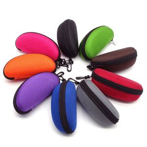 Étui à lunettes de soleil sport en EVA rigide avec fermeture éclair, grand format, portable, personnalisé avec logo, pour homme et femme - Product Image 3