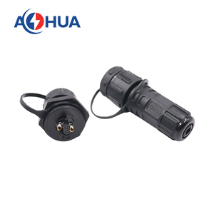 LED <span class=keywords><strong>Trafficlight</strong></span> progetto 2pin pannello di potenza Mount maschio spina M16 10A maschio connettore femmina in plastica tipo saldatore IP68 - Product Image 5