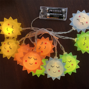 Smile Cloud Sun <strong>rainbow</strong> 1.5m 10Leds String <strong>Light</strong> Battery Powered Led Fairy Lamp Kids Bedroom Xmas Garland Wedding Party Decor - Product Image 6