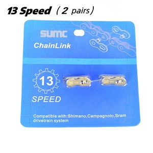 <span class=keywords><strong>Cadena</strong></span> de Bicicleta <span class=keywords><strong>MTB</strong></span> con Eslabón Rápido de Acero Inoxidable, Fácil Instalación, 13V <span class=keywords><strong>12V</strong></span> 11V 10V 9V 8V, 2 Pares, Accesorio Mágico para Ciclismo de Carretera - Product Image 4