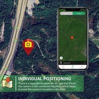 Caméra de chasse sur sentier de cerfs 4K étanche IP66 pour extérieur, 60MP, mini, sans fil, sécurité, CMOS, 4G LTE, vision nocturne infrarouge 1080p, SD