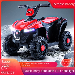 Auto Elettrica da Spiaggia per Bambini, Veicolo Cavalcabile Unisex in Plastica a Quattro Ruote Ricaricabile per Età 1-6 Anni - Product Image 3